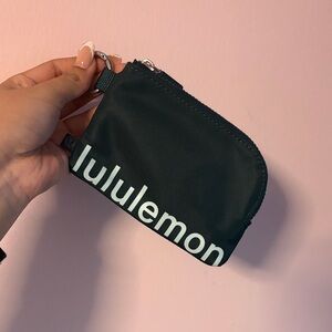 lululemon athletica Black Wallet